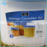 Plastic Food Storage Cereal Container Box thumbnail-5