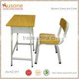 High Quality Single School Student Desk And Chair Set thumbnail-1
