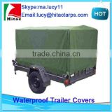 Waterproof canvas cargo trailer covers