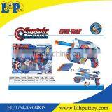 22CM DIY Pull With Hand Iron Person Soft Bullet Gun Toy thumbnail-2