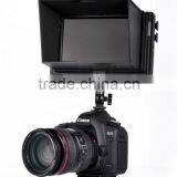 7 Inches 1280x800 On-Camera Video-assist Field Monitor With HDMI Input Tally Focus Assist Marker False Color Pixel to Pixel Etc