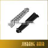 New Design Cheap Price Knife Comb Salon Stainless Steel Mental Trainer Butterfly Knife Comb thumbnail-2