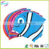 Children Custom Printing Silicone Swim Cap thumbnail-3