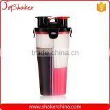 2015 New BPA Free 2 in 1 Twin Pack Plastic Dual Shaker thumbnail-2