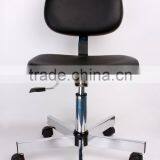 Adjustable Fiber Reference Plastic Lab Stool With Wheels thumbnail-6