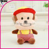 Custom Cute Monkey Pillow Stuffed Animal Plush Toy