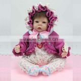 22inches hot selling silicone reborn baby dolls for sale
