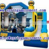 Latest Design and Cheap Inflatable BATMAN Combo, Inflatable Jumping Castle, Inflatable Slip and Slide