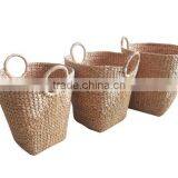 2015 New Product Water Hyacinth Basket for Home Decoration and Furniture thumbnail-1