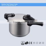 long bakelite handle stainless steel pressure cooker suitable to gas-oven & induction cooker ASB 24CM 7L