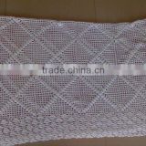 100%Soft Cotton Handmade crochet Home Blanket