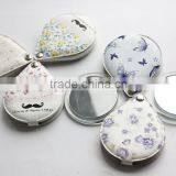 2015 Newly Leather Compact Mirror With Keychain for Wholesale,ME302 thumbnail-2