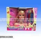Plastic Cheap Beautiful Bust Model Girl Baby Doll for Kids Play thumbnail-4