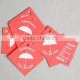 Rectangle Paper Hangtag for Raincoat thumbnail-4