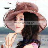 2014 Women Brand Organza Hat thumbnail-1