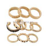 2016 Wholesale China Fashion Glod Lightning Skull Joint Tail Rings thumbnail-1