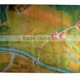 Natural Rubber Foam Cloth or EVA + PVC/PP Wall World Map Mat thumbnail-2
