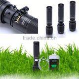 6618 IPhone 4s /5 Power Bank Charger USB Rechargeable High Power XML T6 Led Power Bank Flashlight thumbnail-3