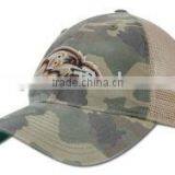 Embroidery 100% Cotton Mesh Cap