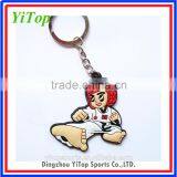 Martial Arts Rubber Taekwondo Keychain thumbnail-2