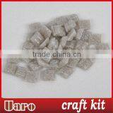 Light Gray DIY Craft Micro Square Tile Mosaic thumbnail-1