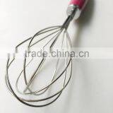 2016 Stainless Steel Manual Handle Egg Beater Wire Whisk thumbnail-3