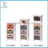 Paulownia Solid Wood Furniture Storage Cabinet For Living Room