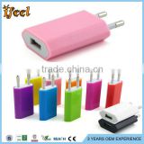 Wall Charger adapter US UK EU Plug USB Charger With LED Charging Display For iphone 4 4s 5 6 for iphone 5 for Ipad 2 3 4 For Ipo