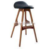 BS005 Modern Wooden Bar Stool Parts Designs