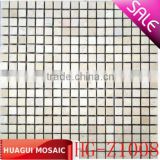 Grey white stone mosaic tile HG-Z1008