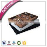 China Manufacturer Cheap Price Jewelry Tray Display Stackable Velvet thumbnail-2