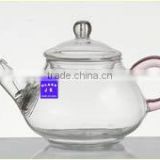 exquisite glass teapot