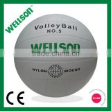 White rubber volleyball