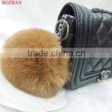 Hot Sale Genuine Rabbit Plush Keyring thumbnail-3