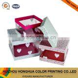 Gift Box Manufacturer Cardboard Storage Box Packaging Box With PVC Window for Valentine's Day thumbnail-3