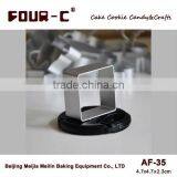 Square Aluminum Alloy Cookie Cutter,pastry & Sandwich Cutter