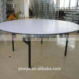 Wood Top Banquet Table Foldable Round Restaurant Tables From China Supplier thumbnail-6