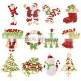 Wholesalers Fashion Jewelry Christmas Gift Christmas Decorating Broochs Brooch Moonso CXZ-0142 thumbnail-1