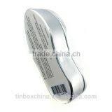 Golden Supplier Cute Plain Shoes Shape Tin Box for Gift Packing