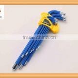 9pcs CR-V Colorful Extra Long Hex Key Wrench Set / Allen Key Set Flat Long thumbnail-4