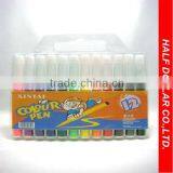 Jumbo Water Color Pen for Kids/felt Tip Pen/water Color Pen/colors Plastic Water Color Pen Set thumbnail-1