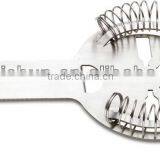 Promotional With Two Ears 201 Stainless Steel Bar Tool Bar Strainer / Wine Strainer