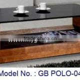 Glass Coffee Table, Glass Furniture, Wood Table, Living Table, MDF Coffee Table