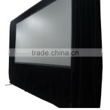 Top Quality !300 inches 4:3 front Rear Fabric High Gain Easy Fold Fast Folding Screen Projector Screen