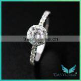 Moissanite Pave-eternity Band Unique Moissanite Wedding Sets on Sale Moissanite Fire Rings thumbnail-2