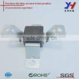 Blue Zinc Coating Rubber Steel Support Part, Stamping Parts