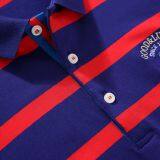 Yixigeluo2017 Summer Business New Stripe Short Sleeved Polo Shirt Men's T-shirt T-shirt Lapel Burst Men thumbnail-5