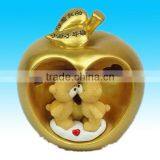 New Style Polyresin Lover Bear Panited Deccoration Valentine Toys thumbnail-1