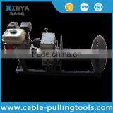 Stringing Equipment 3 Ton Diesel Engine Winch Wire Rope Pulling Winch thumbnail-3