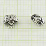 Custom Wing Shape Bracelet Beads Silver For Handmade thumbnail-4